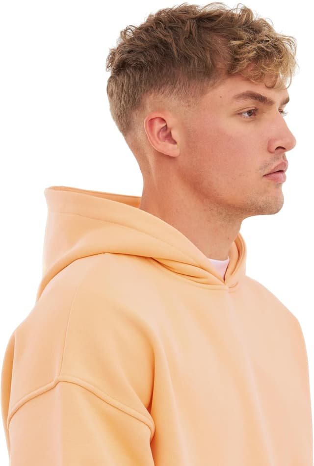 Detalle 2 de Johnny Urban Cody felpa con cappuccio uomo e donna oversize in jersey leggero con tessuto pesante