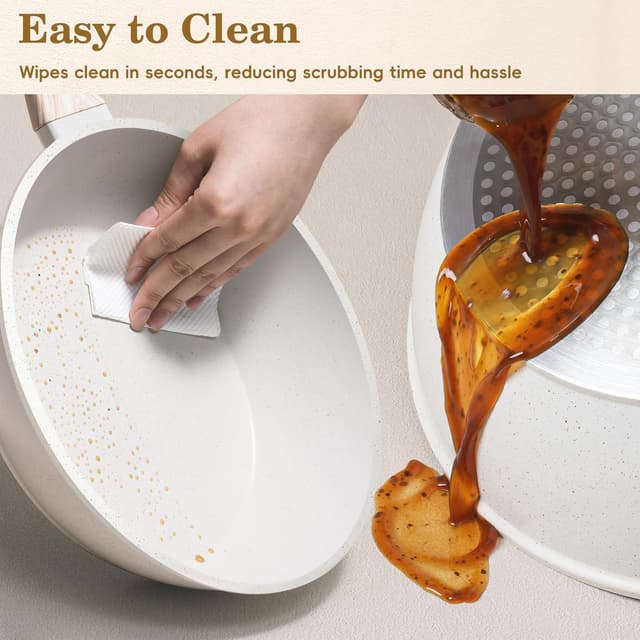 Thumbnail 4 de SODAY 12-Pc Non-Stick Cookware Set ⚙