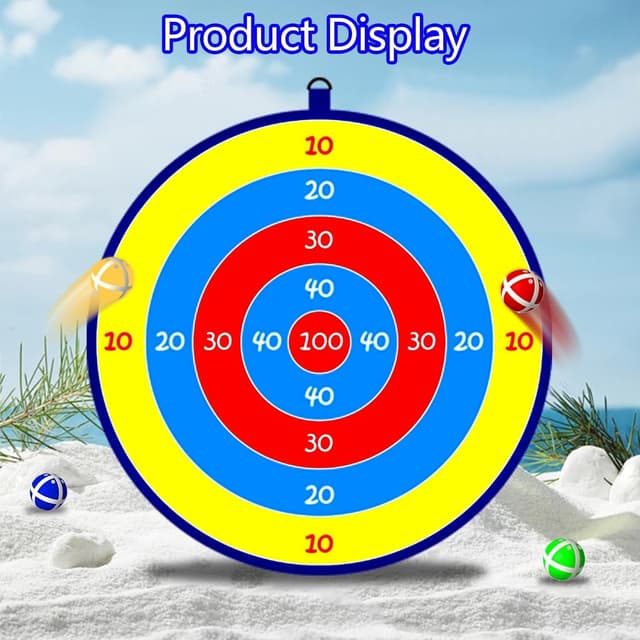 Thumbnail 4 de Jesitai 25.5 Inches diana de dardos para niños 65cm