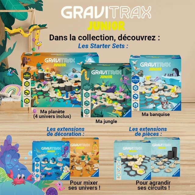 Thumbnail 6 de Ravensburger Gravitrax Junior, 33 pièces