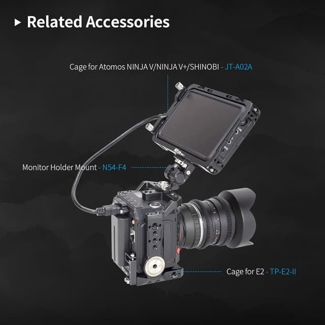 Thumbnail 5 de Nitze N54-F4 Low Profile Monitorhalterung 5 kg