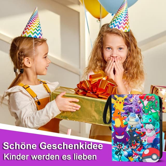 Thumbnail 4 de Sammelkarten Album für Pokémon‑Karten, 400 Karten