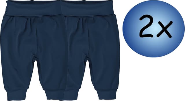 Detalle de Playshoes Unisex Baby Jogginghose Sweat-Hose im 2er Pack