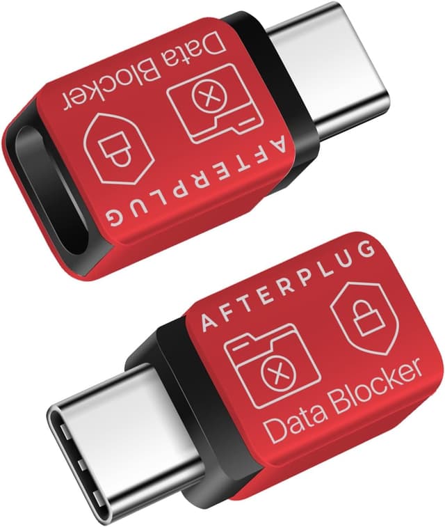 Detalle de Afterplug USB C to C Data Blocker 240W pack 🔌