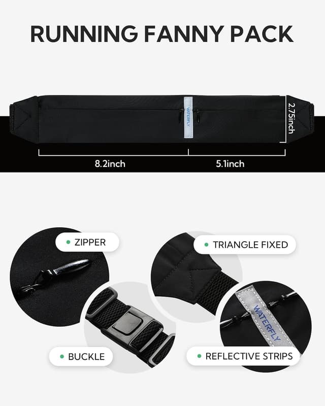 Detalle 2 de Running belt bum bag 100g slim phone