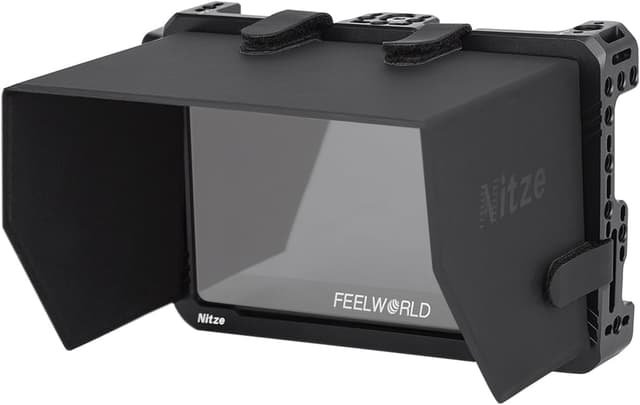 Detalle de Nitze Monitor Cage Kit JT-F05B für Feelworld F5 PRO/F5 PROX sowie F6 PLUS/F6 PLUSX