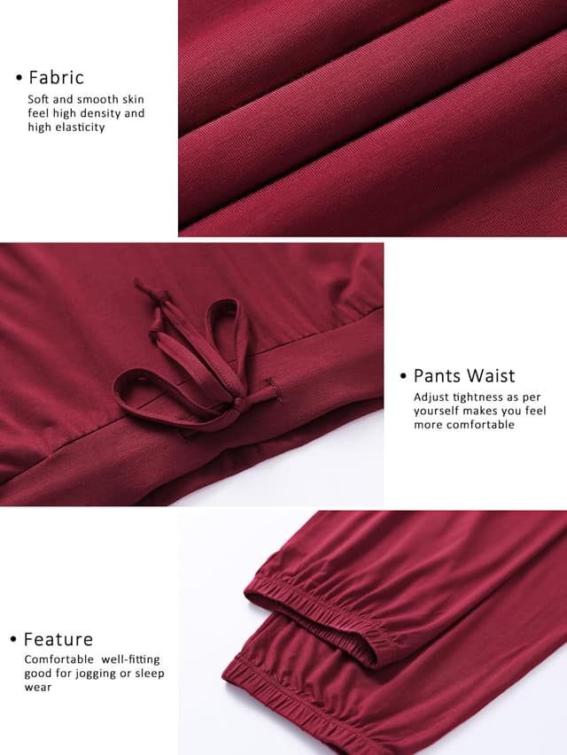 Detalle de Ymmchy 2-pack modal pyjama trousers