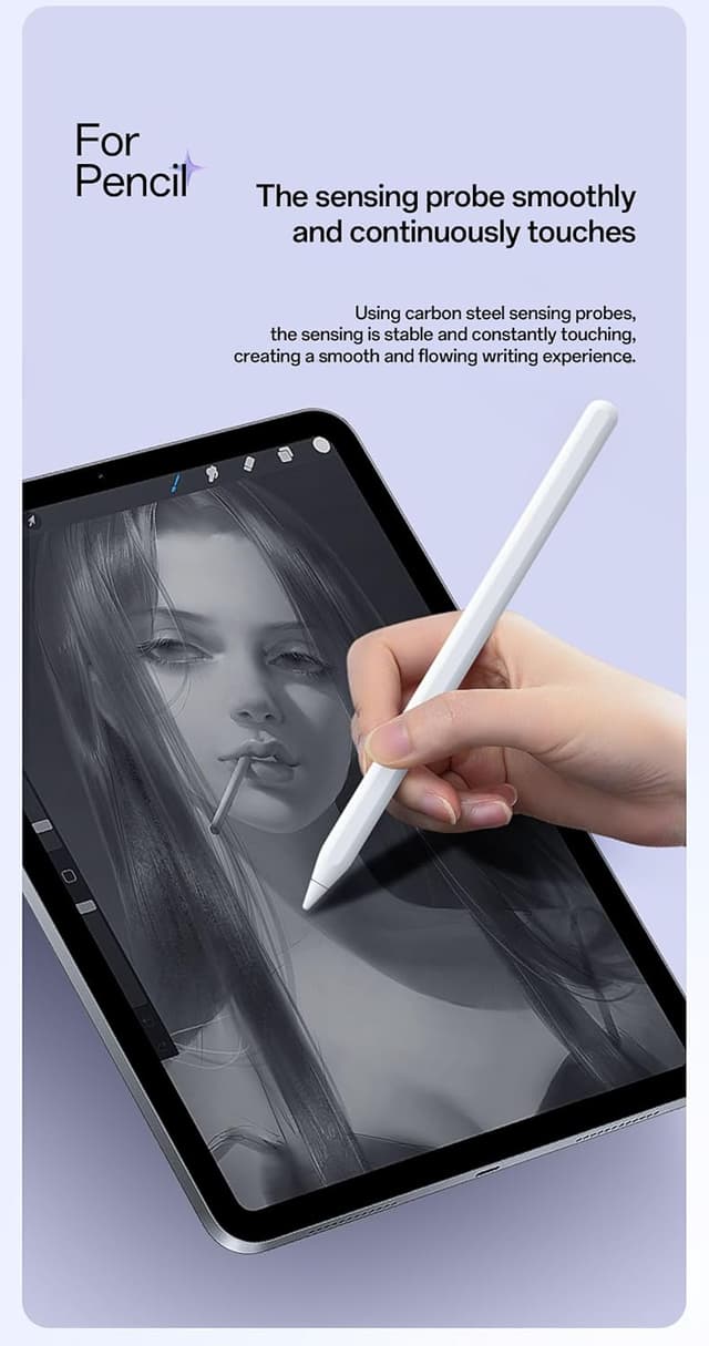 Detalle de LOVE MEI Replacement Pencil Tips for Apple Pencil