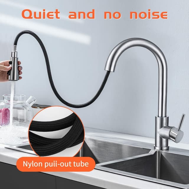 Thumbnail 5 de HASVREOG Kitchen Pull-Down Faucet