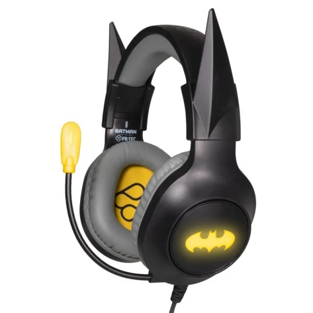 Detalle de FR-TEC DC BATMAN Auriculares gaming negros
