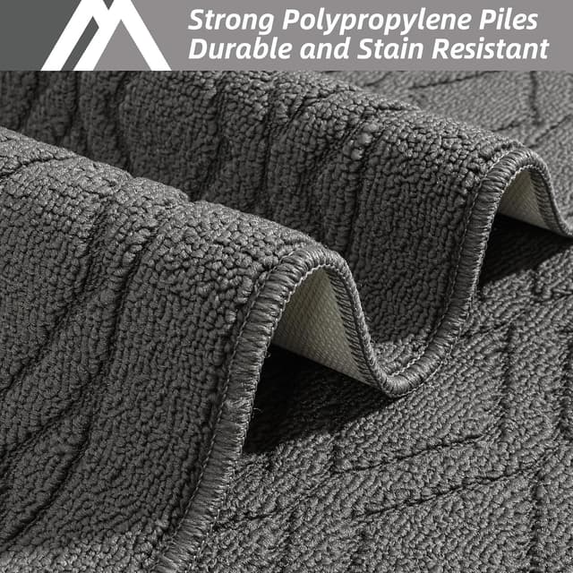 Detalle 2 de COSY HOMEER Kitchen Rug Mats 48x20 in ๐