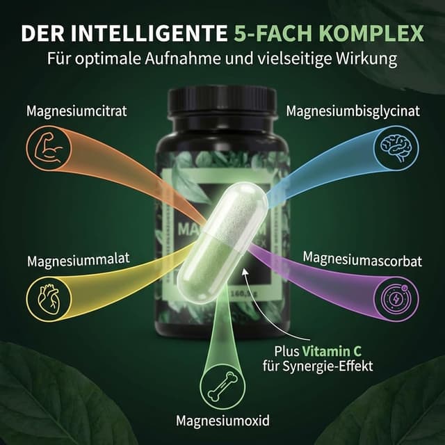 Thumbnail 2 de Vihado Magnesium Komplex 200 mg pro Kapsel