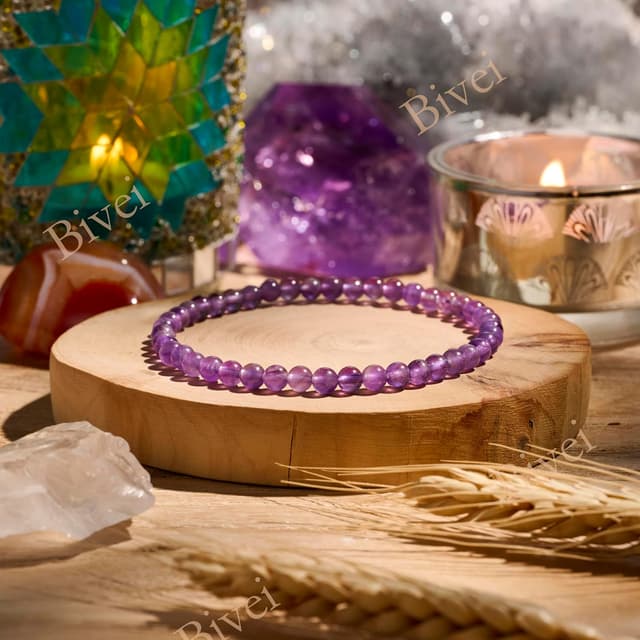 Thumbnail 4 de Bivei Kristall Armband 4 mm Perlen