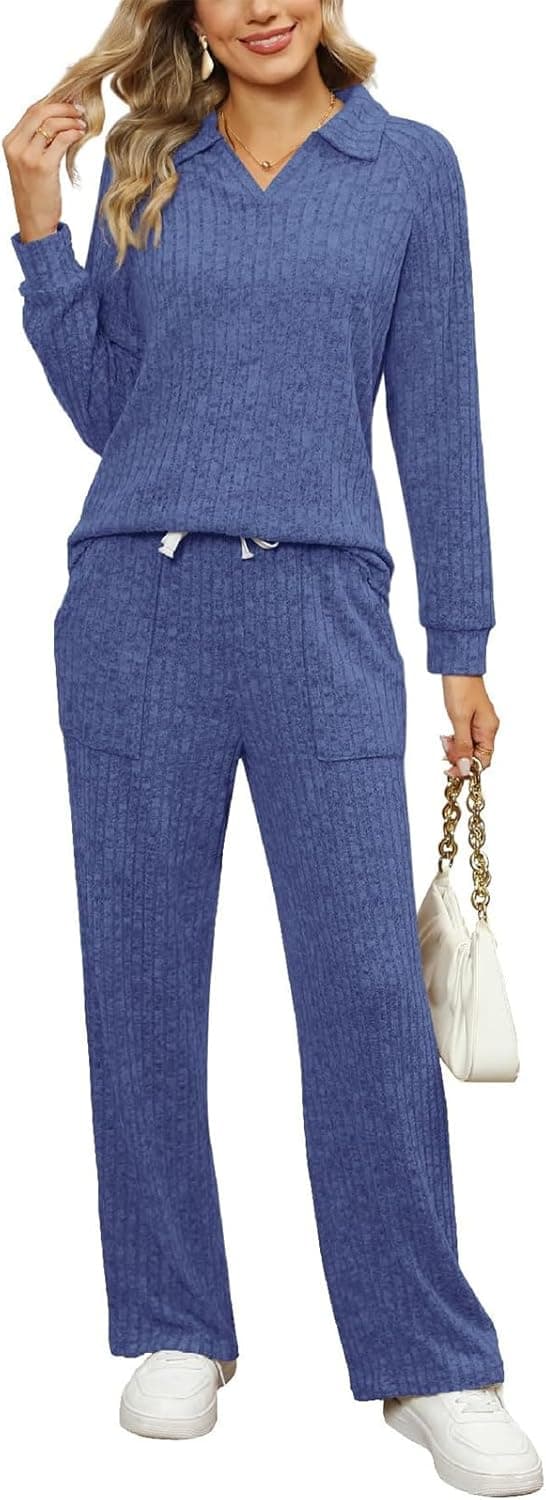 Thumbnail 5 de SotRong Ribbed Lounge Co-Ord Set 2-piece 🛋