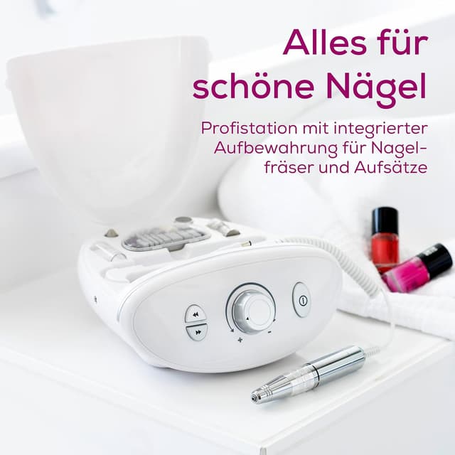 Detalle 2 de Beurer MP 100 elektrische Maniküre- und Pediküre-Profistation 20.000 U/min