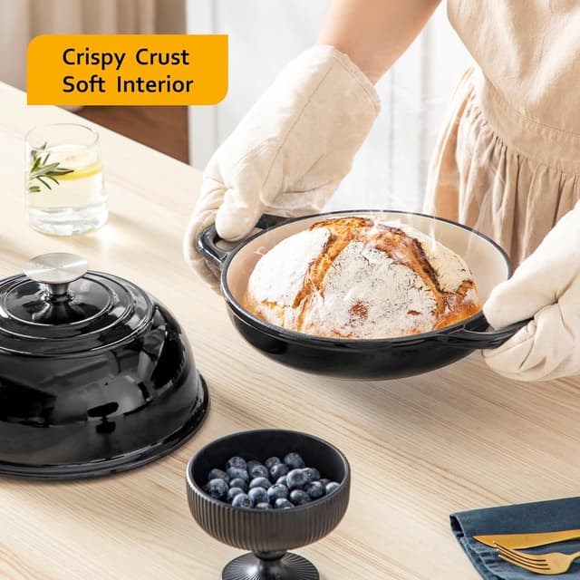 Thumbnail 5 de Velaze Pentola in Ghisa per Pane 4.8L Ø24cm