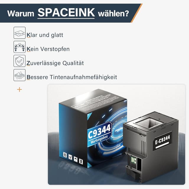 Detalle 1 de SPACEINK Spaceink C9344 Tinten-Wartungsbox für XP