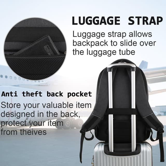 Thumbnail 5 de Kasibon Laptop Backpack 17.3"