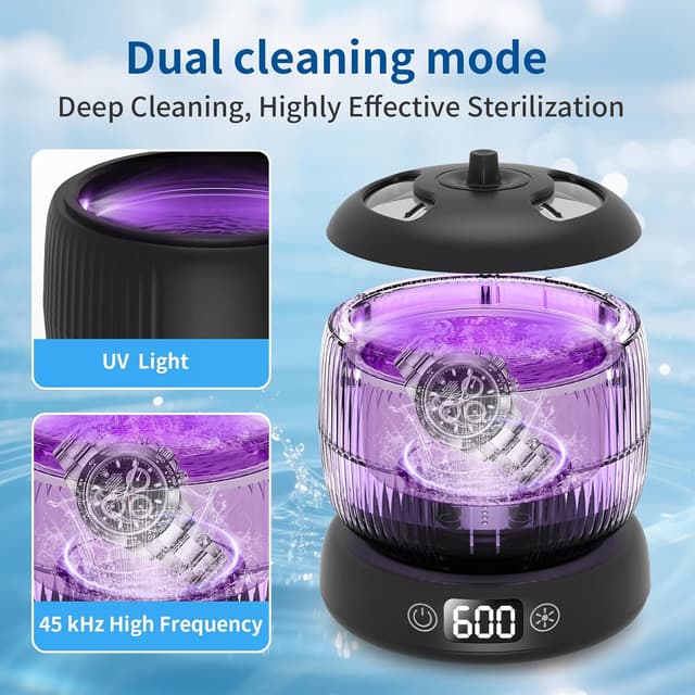 Thumbnail 5 de Morole Ultrasonic Retainer Cleaner with UV Light
