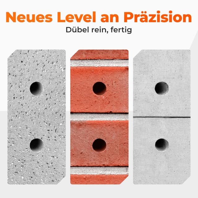 Thumbnail 6 de BAUBECK SDS Plus Betonbohrer 6 mm, 10er-Set (160 mm) aus 40CR-Stahl