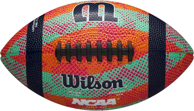 Detalle de Wilson NCAA Statement Geo Football (Junior) in Orange