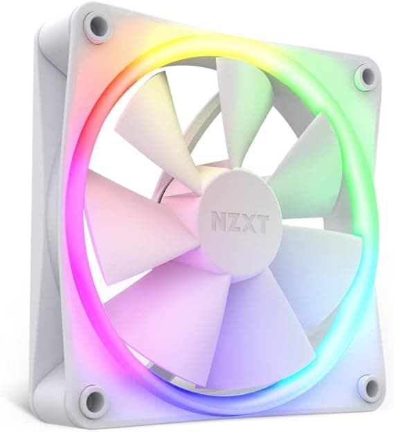 Detalle de NZXT F120 Ventilador RGB 120mm - Iluminación Personalizable 🌈