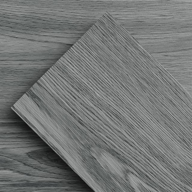 Detalle de ATOPOSE Peel and Stick Vinyl Plank Flooring (36 PCS, Washed Grey, 1.5mm) – Waterproof, DIY self-adhesive wood effect