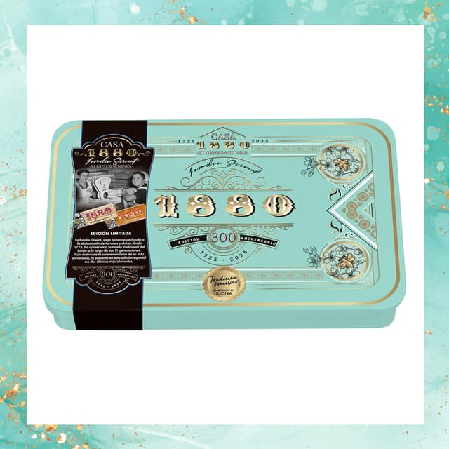 Thumbnail 2 de 1880 Edición 300 ANIVERSARIO Turrón 500 gramos