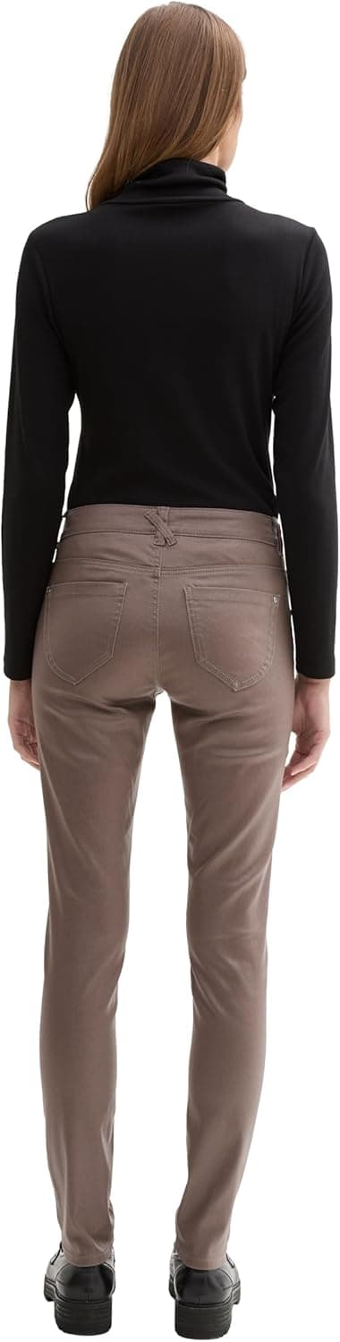 Detalle 2 de TOM TAILOR 1044687 Jeans da donna con chiusura a cerniera e bottoni