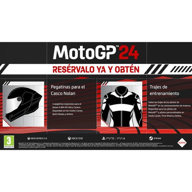Detalle 2 de MotoGP 24 Day One Edition PS5 — videojuego de carreras
