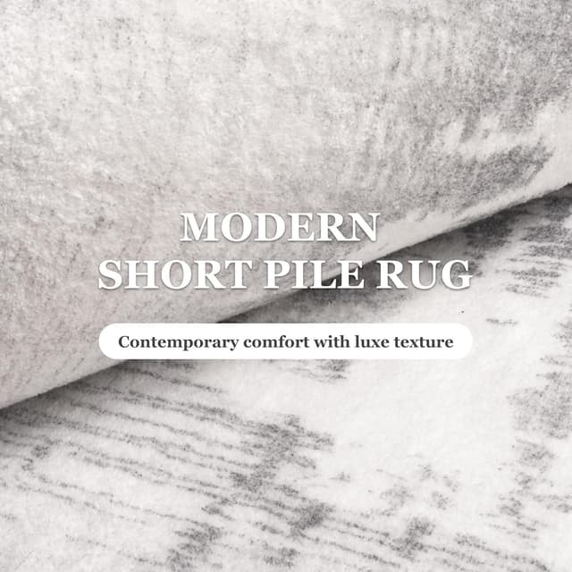 Thumbnail 4 de Vamcheer Alfombra Salón Antideslizante y Lavable 160x230 🏡