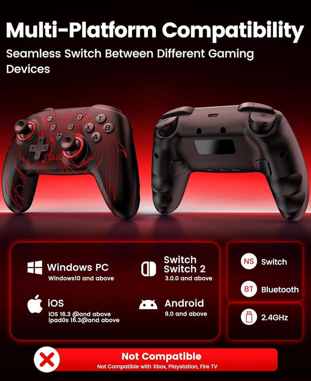 Detalle 2 de Wireless PC Controller with Charging Dock