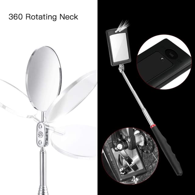 Detalle de 5 PCS Outil de Préhension Magnétique Télescopique LED