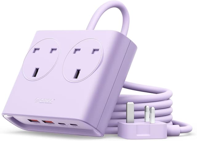 Imagen de ORICO Extension Lead with USB Slots 2 Gang en OfertitasTOP