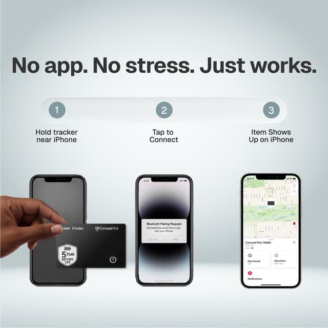 Thumbnail 3 de Conceal Plus Slim Tracker 5‑Year Battery