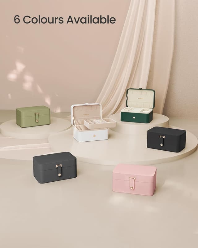 Thumbnail 6 de SONGMICS GISELLA travel jewellery box 11.6 cm