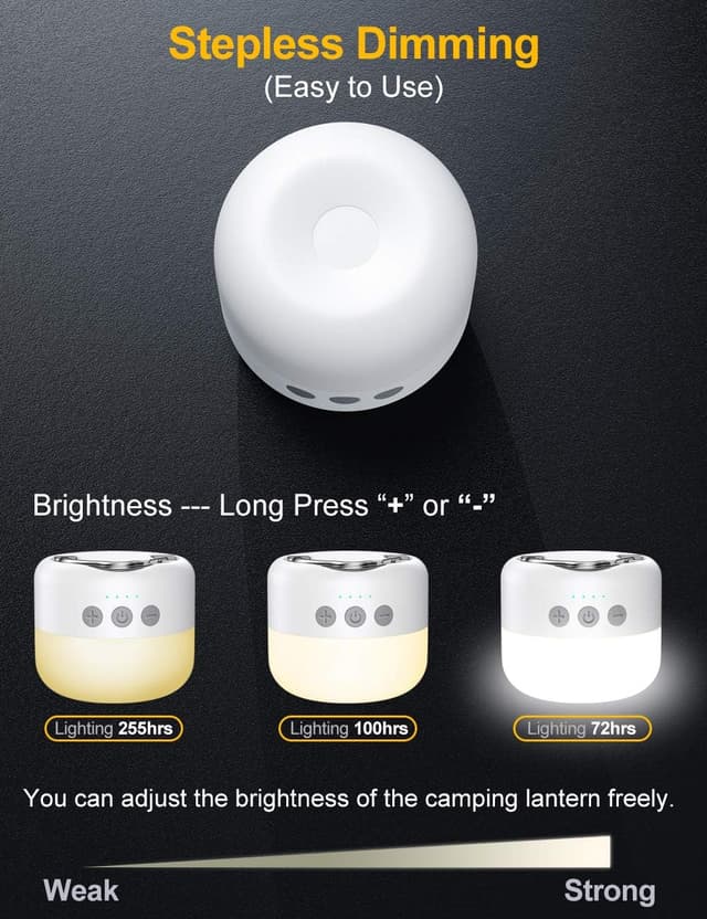 Detalle 2 de LED Campinglampe YFW mit 5200 mAh Akku