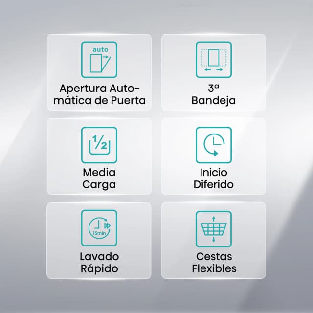 Thumbnail 2 de Hisense HS623D10X 60 cm Lavavajillas 🧼