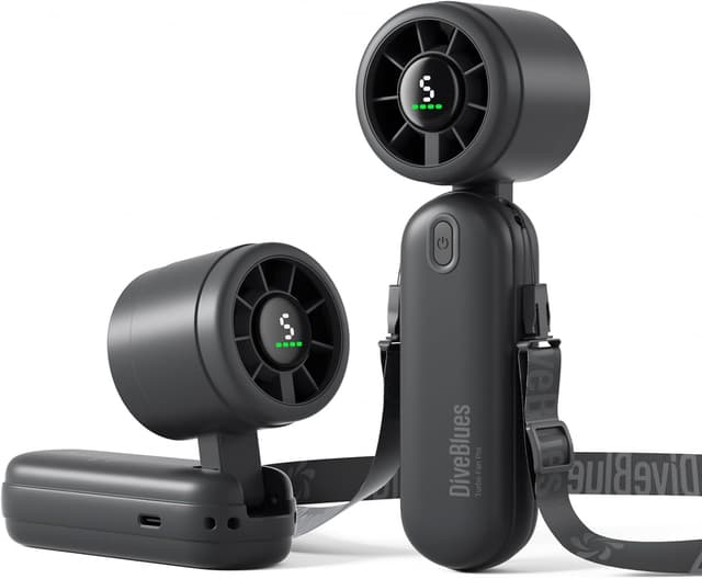 Detalle de Diveblues iTurbo High-Speed Portable Fan