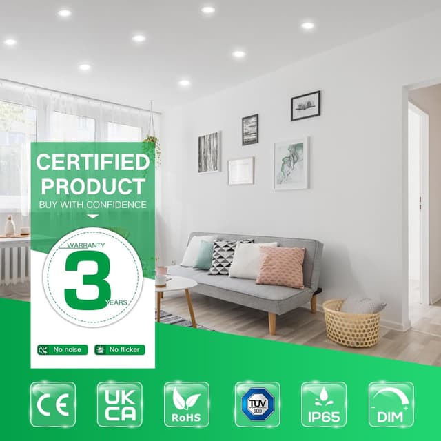 Thumbnail 5 de ALUSSO Downlight LED regulable 7W IP65