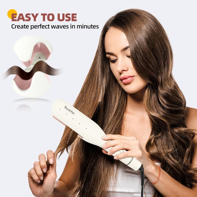 Detalle 2 de Tiwiche S-shaped curling iron 38mm