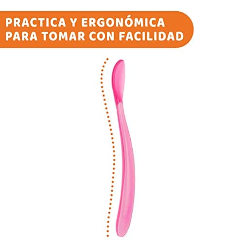 Thumbnail 3 de Chicco Cucharas de Silicona Suaves para Bebés