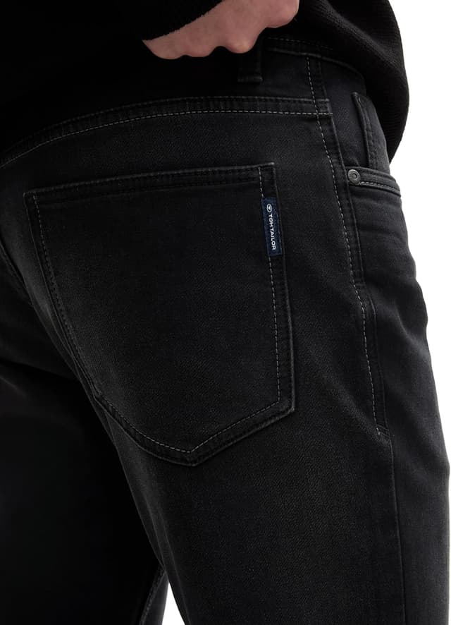 Detalle 2 de TOM TAILOR Jeans Uomo Josh Regular Slim, classici cinque tasche
