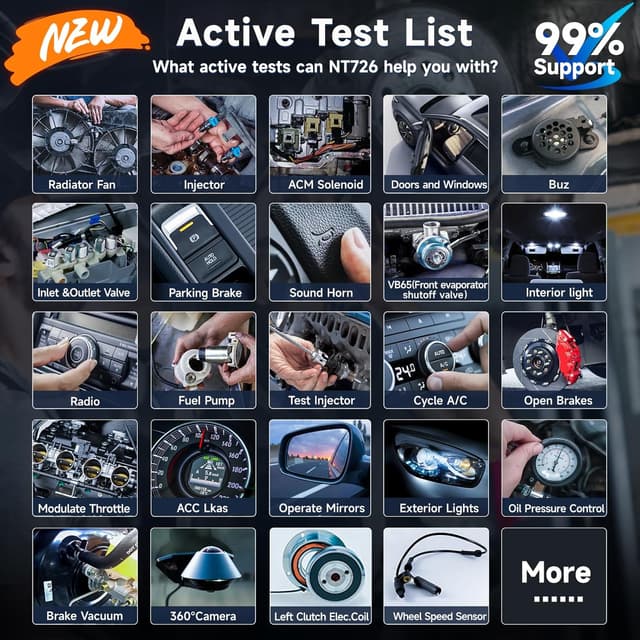 Thumbnail 5 de FOXWELL NT726 OBD2 Scanner 12 Resets