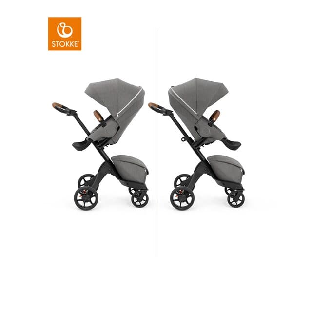 Detalle 2 de Stokke Xplory X silla de paseo 1 unidad, gris
