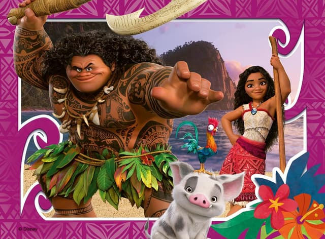Thumbnail 4 de Ravensburger Puzzle Disney Vaiana 4 en 1 19x14 cm