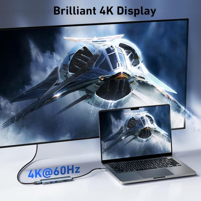 Thumbnail 2 de BENFEI Hub USB-C 7 in 1 HDMI 4K60Hz 100W