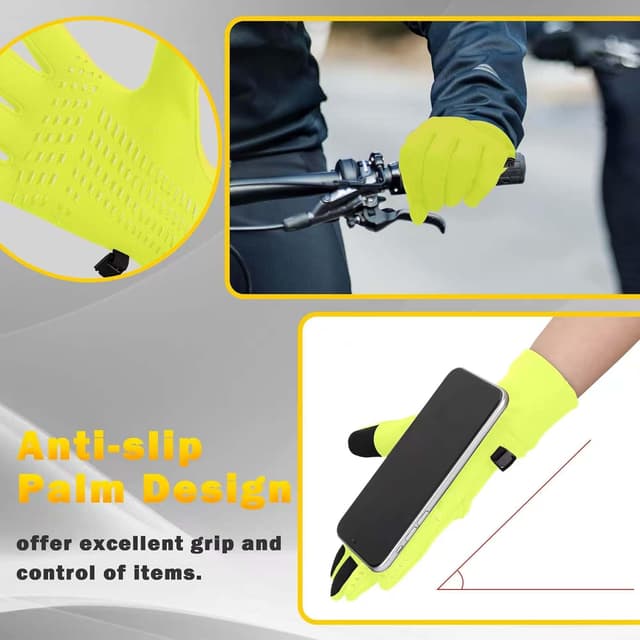 Detalle 2 de BLUEVER Gants de Course écran tactile coupe-vent