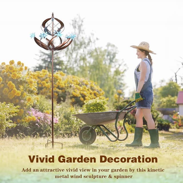 Thumbnail 2 de Winwindspinner Spinneur métal plein air large ⚙