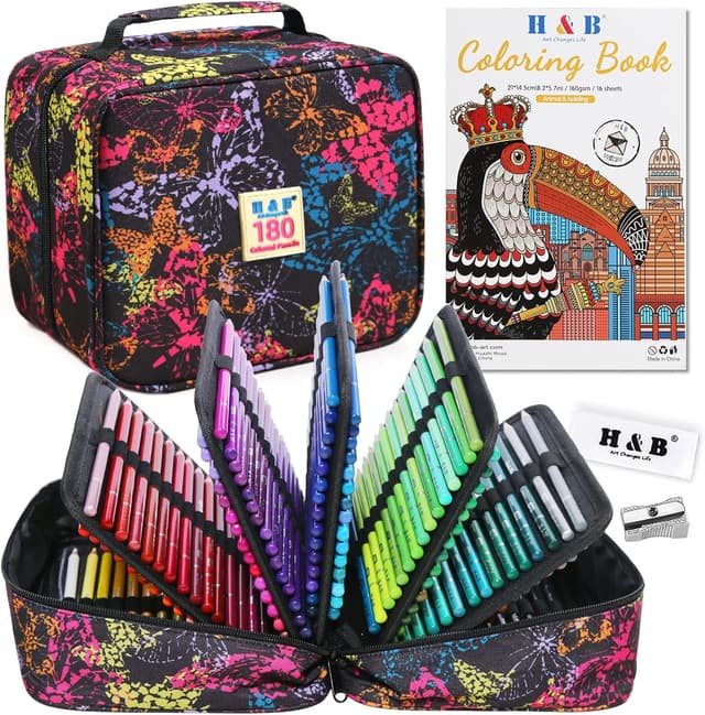 Imagen de H & B Colouring Pencils 180 Oil Based en OfertitasTOP